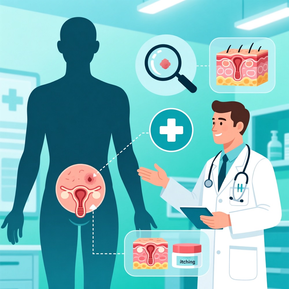 آیا زگیل تناسلی خارش دارد