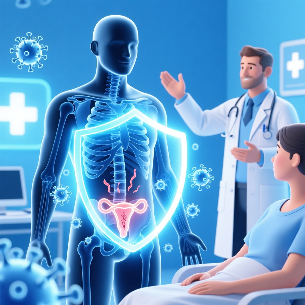 تقویت سیستم ایمنی بدن برای درمان زگیل تناسلی